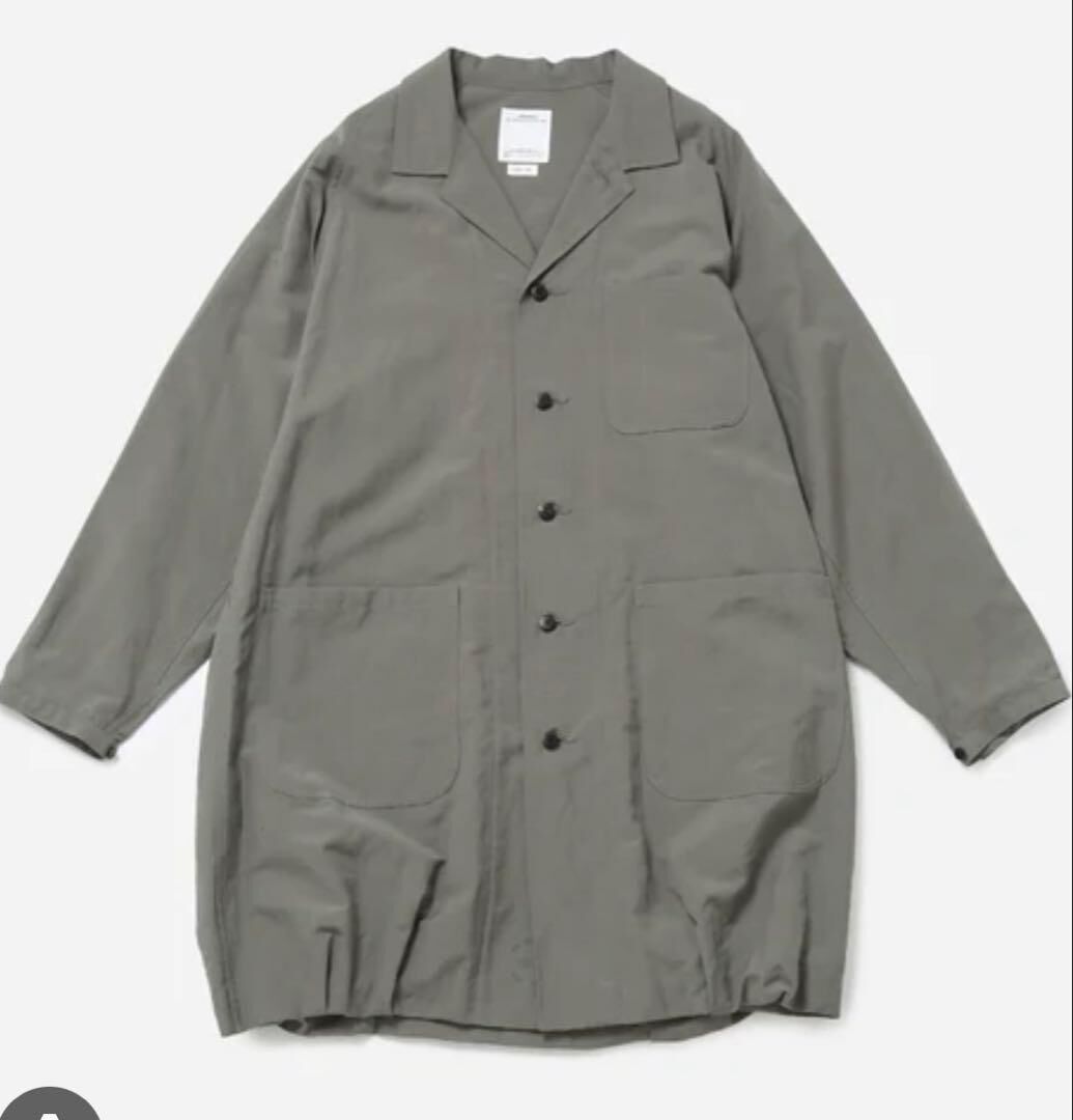 VISVIM LABORATORY COAT (( USED A )) 中古美品 - OLIVE SIZE 2 PRE ORDER ITEM (預訂中)