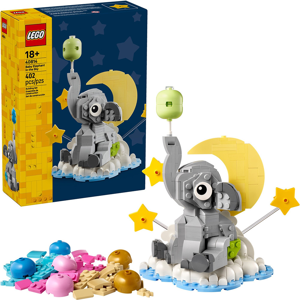 LEGO 40814 樂高積木 40814 - 天空中的大象寶寶