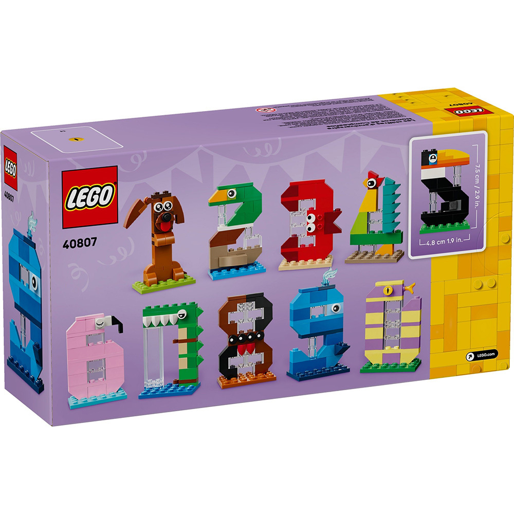 LEGO 40807 樂高積木 40807 - 生日數字