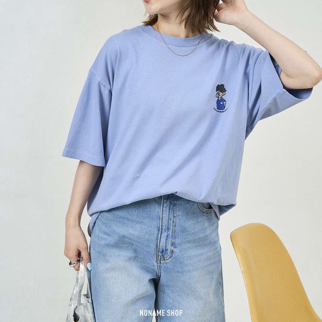 kaoyorinakami × FREAK'S STORE 聯名款 日本限定 逗趣 足球男孩 塗鴉 短袖 三色 (男款)