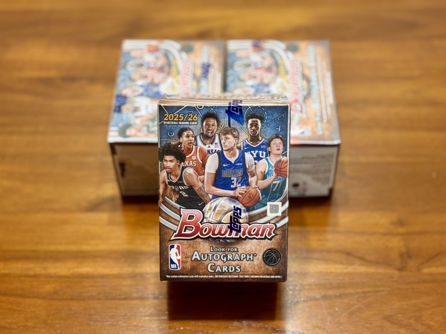 2025-26 Topps Bowman Basketball Value Box 球員卡 卡盒