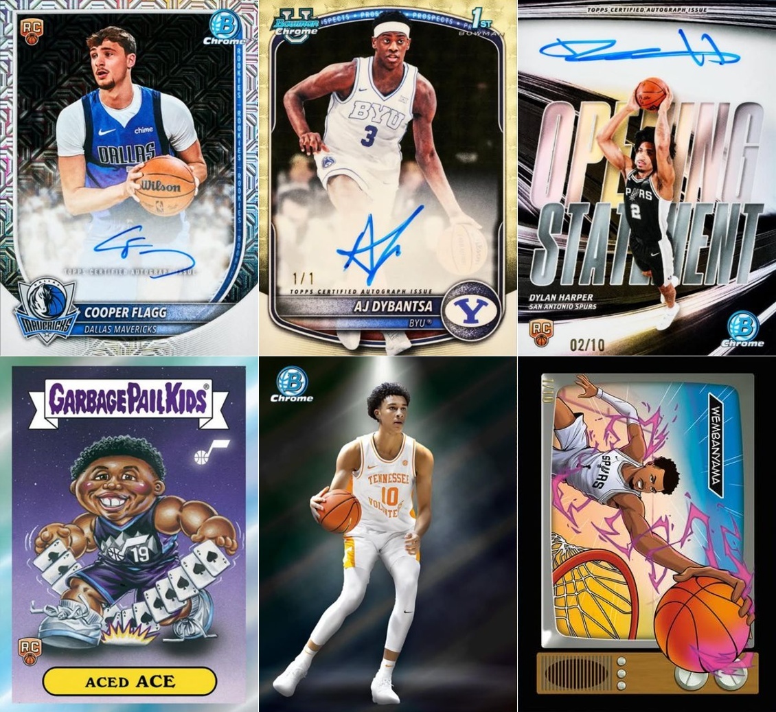 2025-26 Topps Bowman Basketball Mega Box 球員卡 卡盒