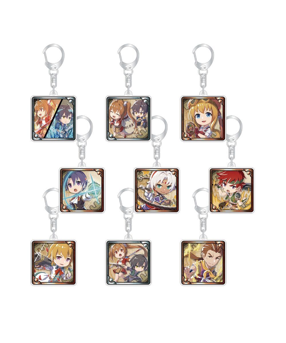 預購-空之軌跡 the 1st 集換式壓克力鑰匙圈 Ver.B BOX販售【日本進口精品】