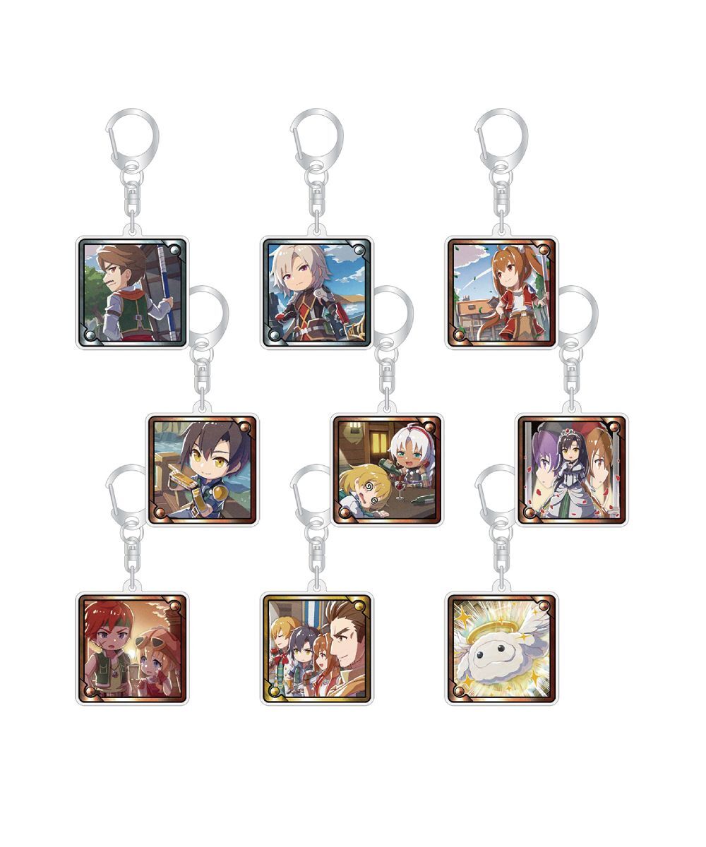 預購-空之軌跡 the 1st 集換式壓克力鑰匙圈 Ver.C BOX販售【日本進口精品】