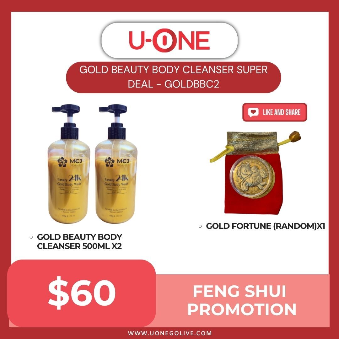 GOLD BEAUTY BODY CLEANSER SUPER DEAL - GOLDBBC2