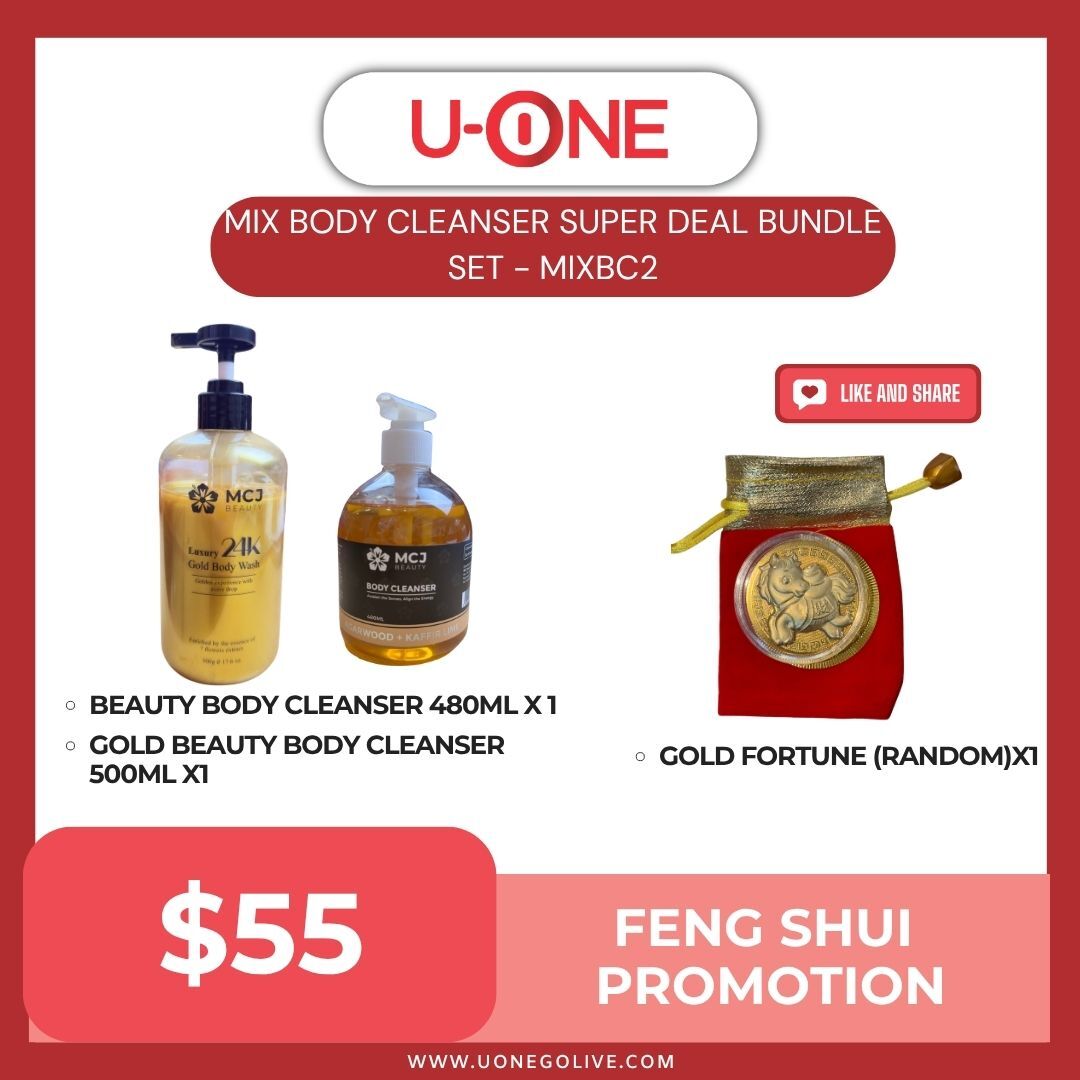 MIX BODY CLEANSER SUPER DEAL BUNDLE SET - MIXBC2