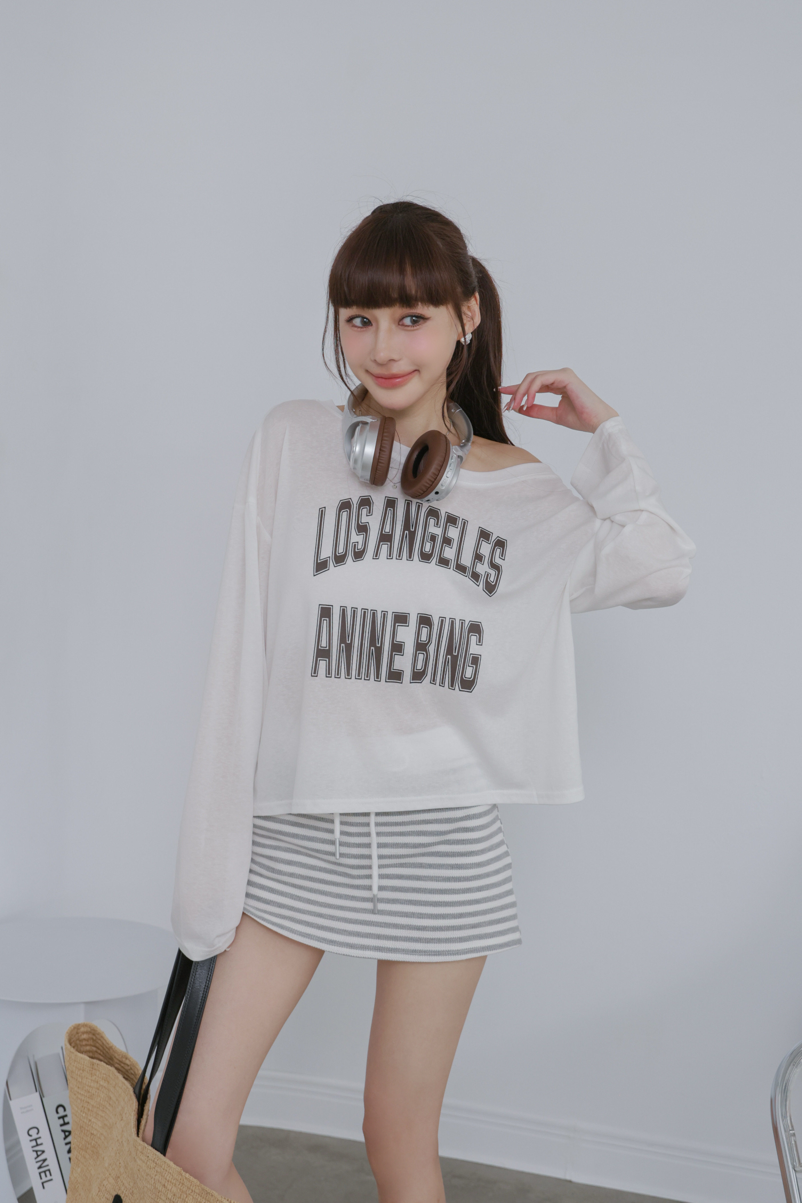 超舒服船型領防曬短版上衣 Q39