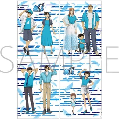 柯南M29日版透明資料夾組