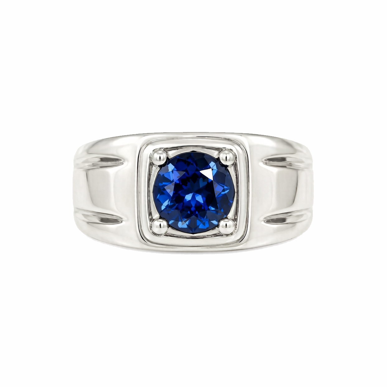 Ocean Sovereign Majesty | London Blue Topaz Men’s Ring