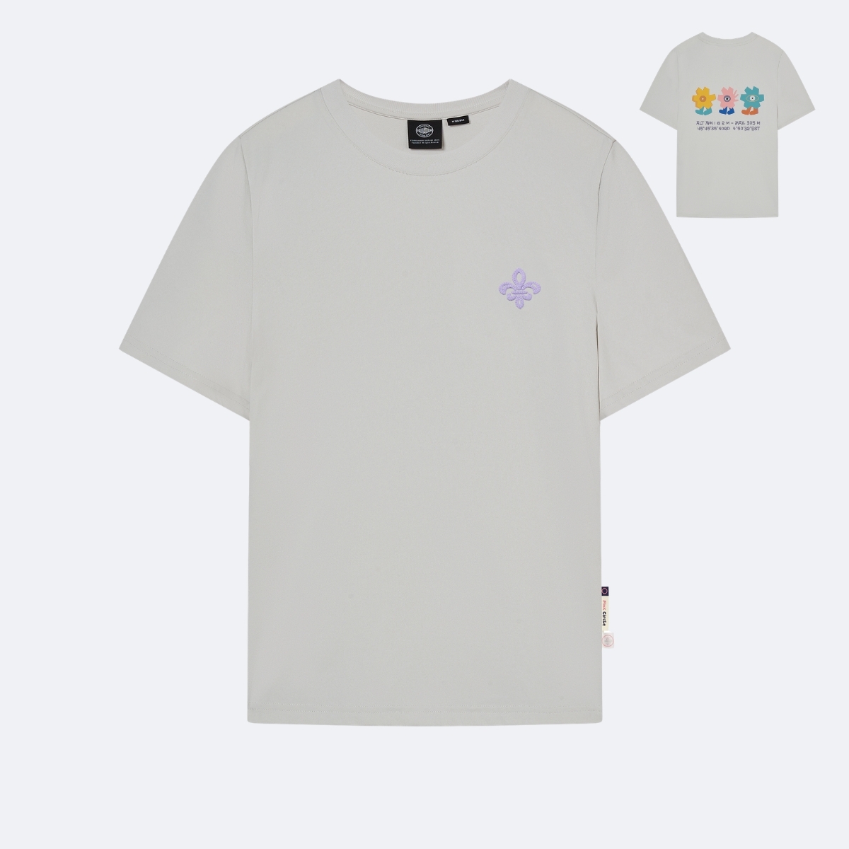 女裝鳶尾花 LOGO 短袖T裇