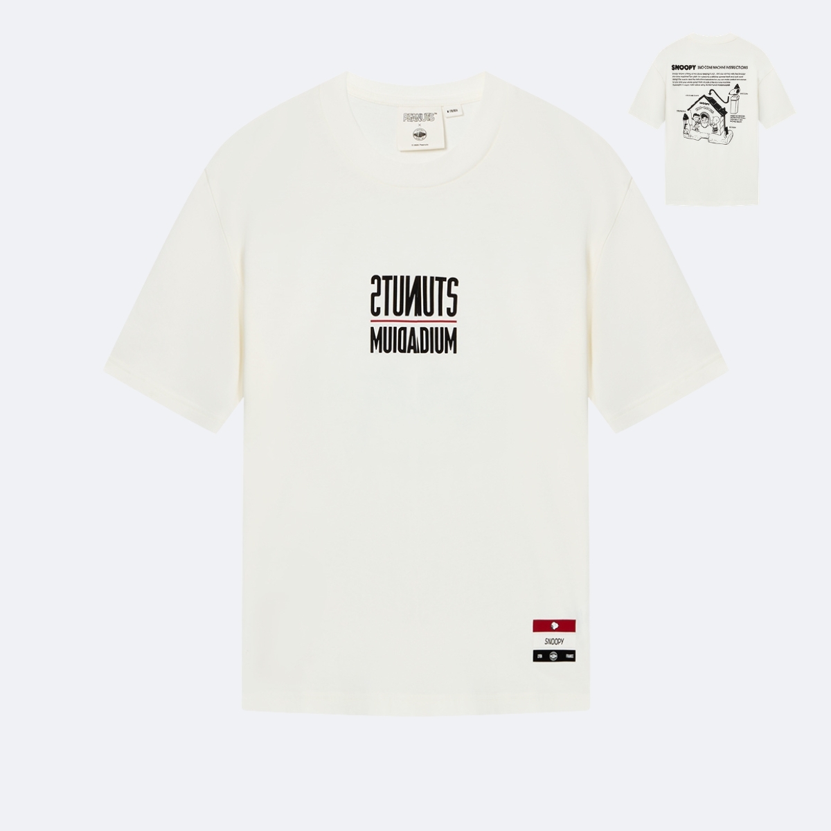 PALLADIUM x SNOOPY 印花圖案寬鬆全棉短袖T裇