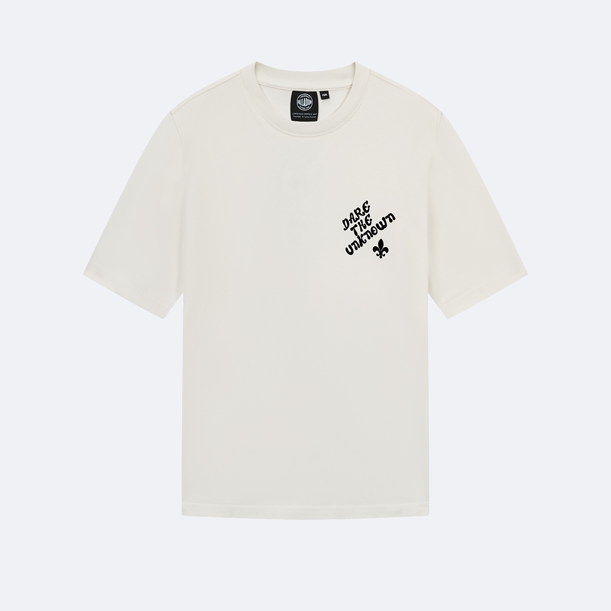 女裝 DARE THE UNKNOWN 鳶尾花 LOGO 全棉T裇
