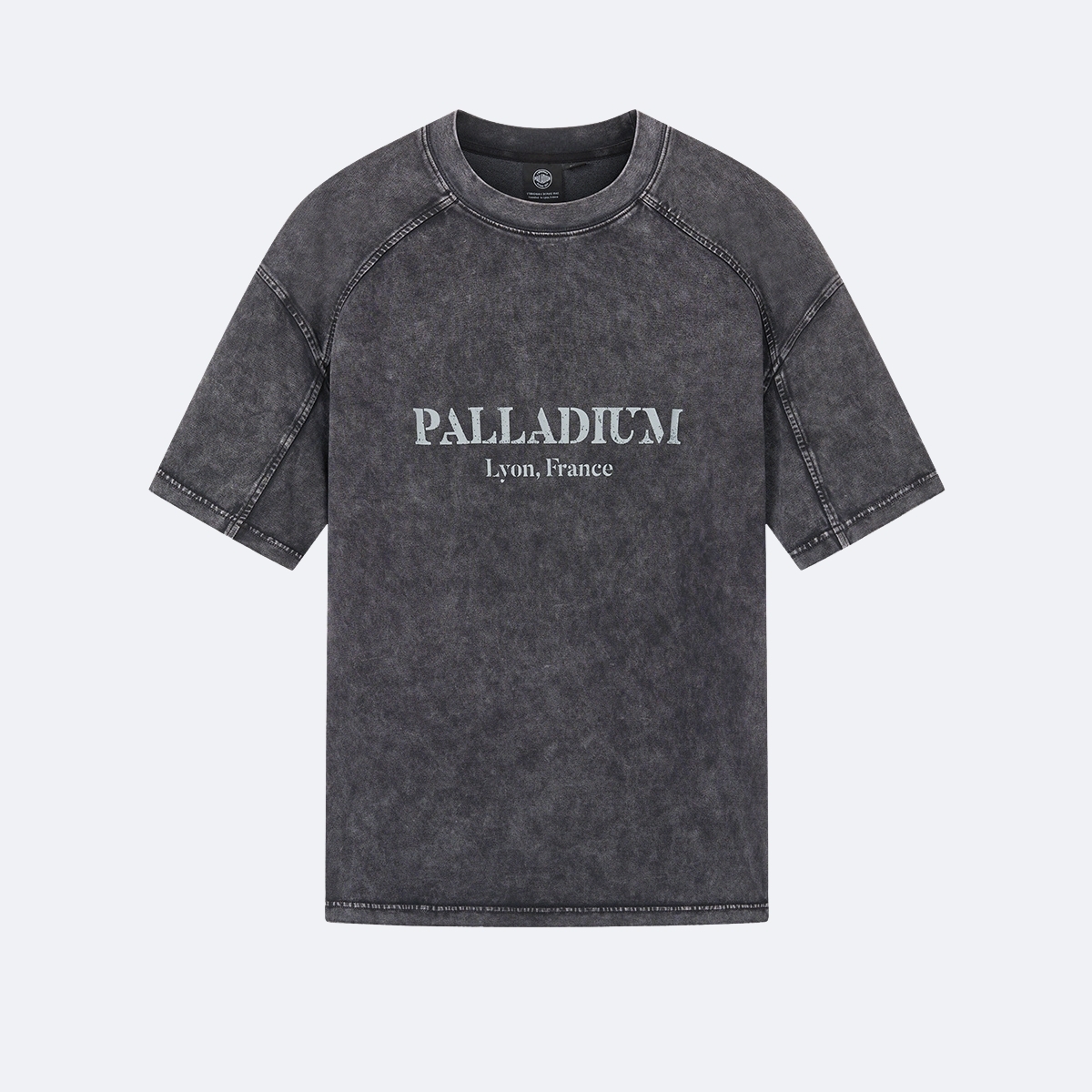 男裝 PALLADIUM LOGO 寬鬆洗水T裇