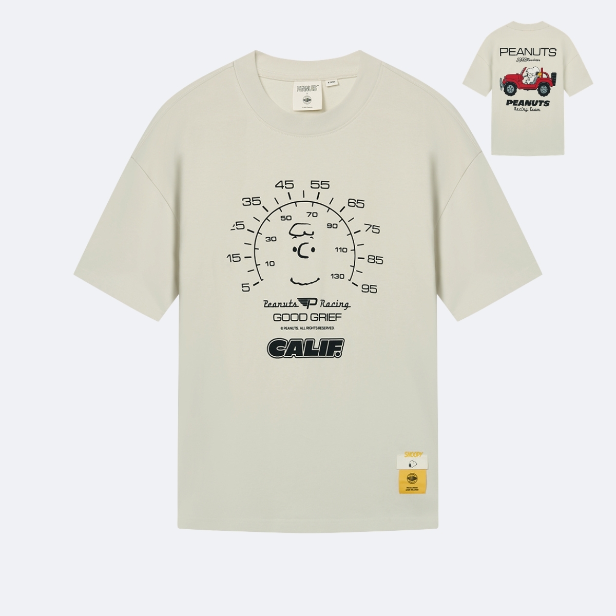 PALLADIUM x SNOOPY 印花圖案寬鬆全棉短袖T裇
