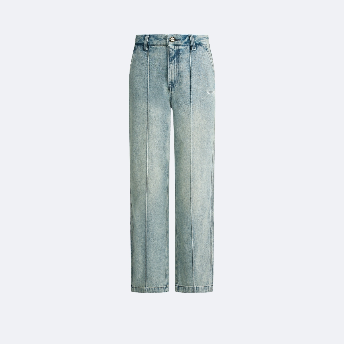 女裝 PALLADIUM LOGO 洗水牛仔褲