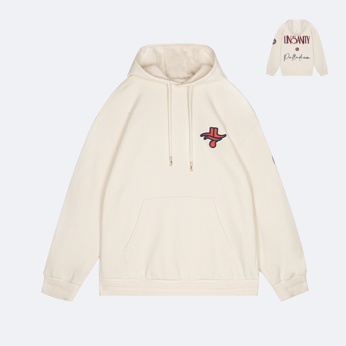 男裝 PALLADIUM X JEREMY LIN LINSANITY LOGO 全棉寬鬆衛衣