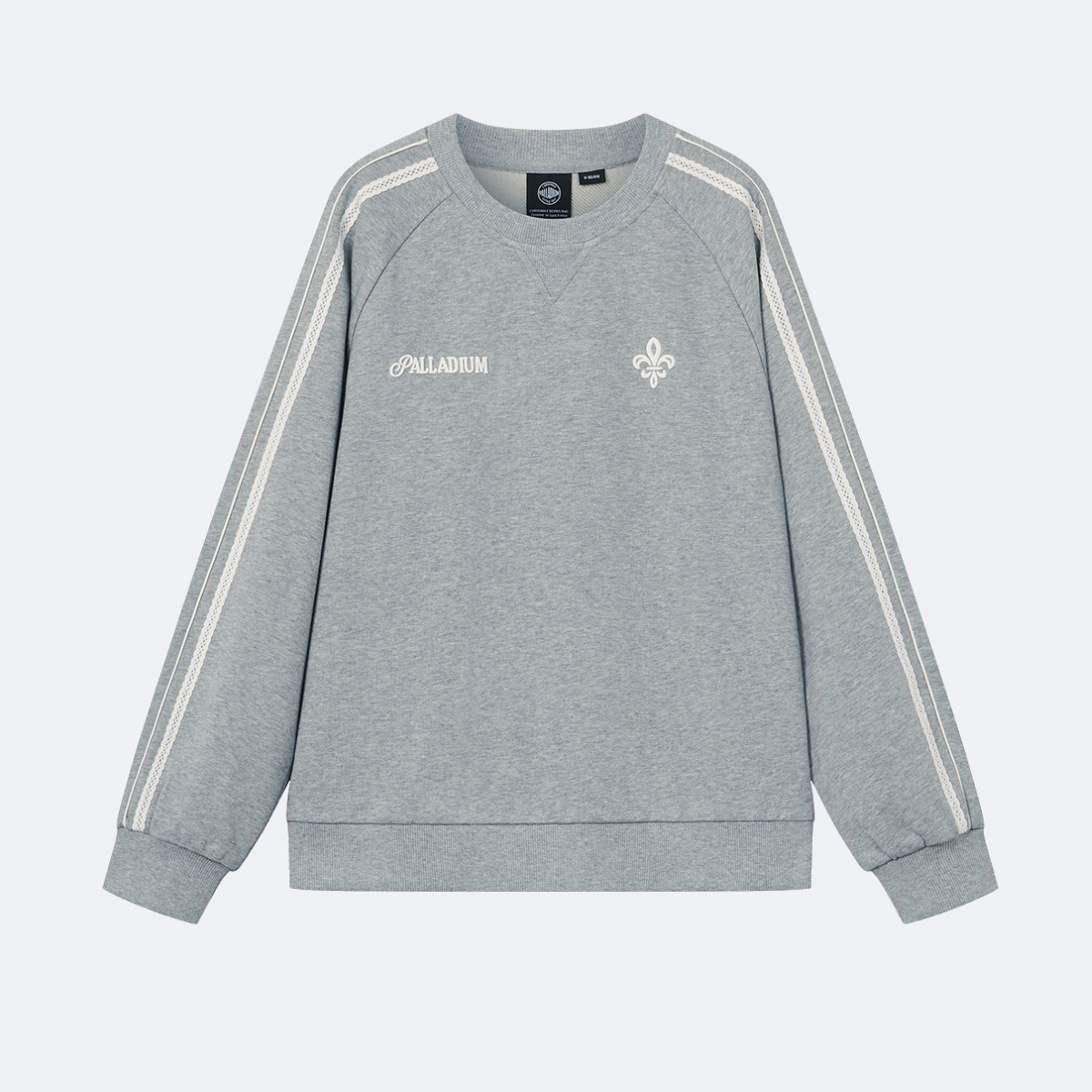 女裝 PALLADIUM 鳶尾花 LOGO 側面織帶全棉衛衣