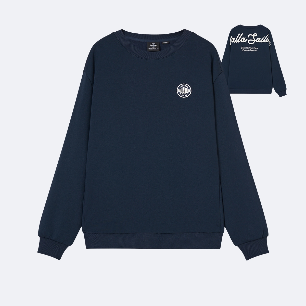 男裝 PALLADIUM LOGO 落肩衛衣