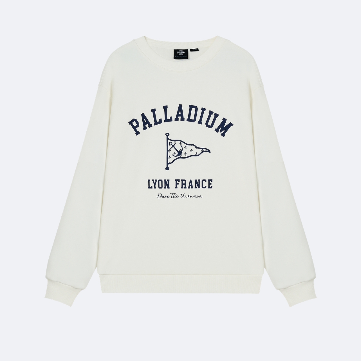 男裝 PALLADIUM 航海旅行主題印花圖案落肩衛衣