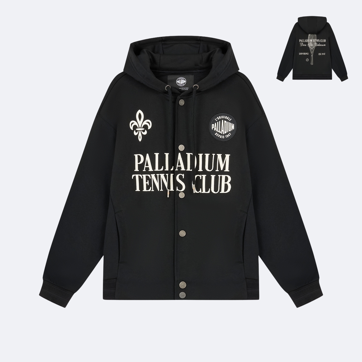 男裝 PALLADIUM TENNIS CLUB LOGO 連帽外套