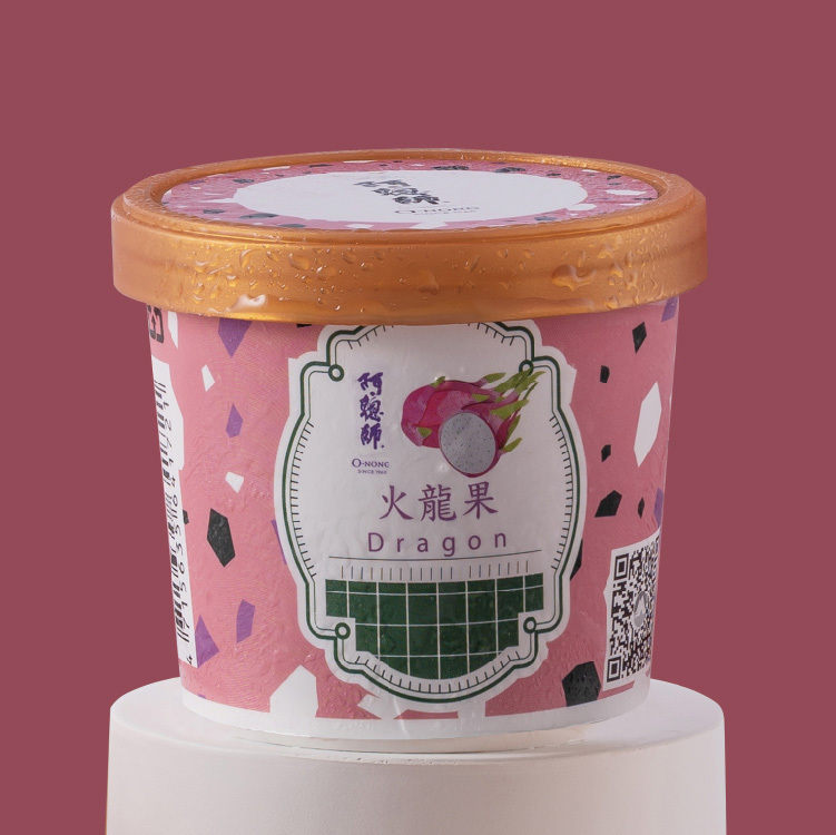 火龍果冰淇淋(10入)【冷凍】