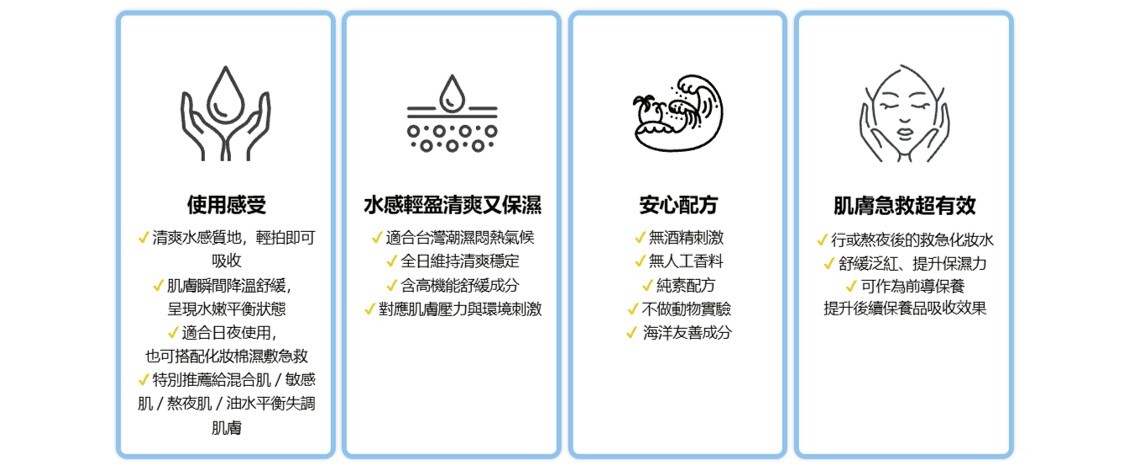 oloa 水潤平衡露 簡介說明