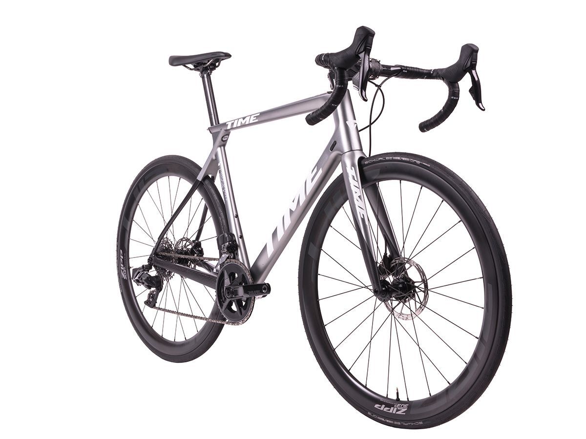 TIME Alpe d'Huez 01 爬坡車 - Matte Silver/跑車銀 - SRAM FORCE ETAP AXS 2x12