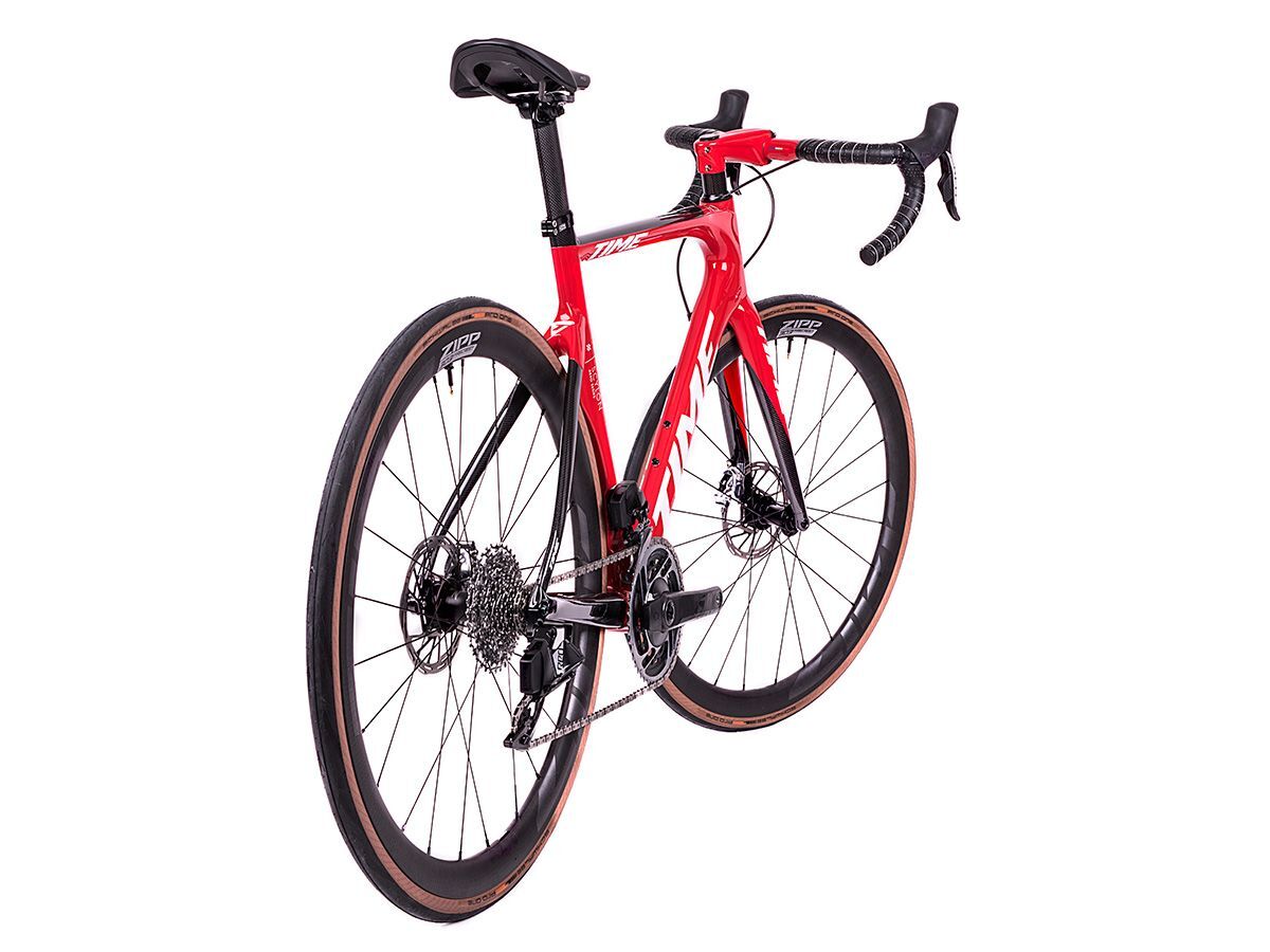 TIME Scylon 空力車 - Gloss Red/競速紅 - Sram Red etap AXS 2x12
