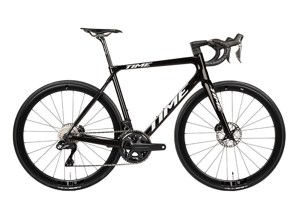 TIME ADH 全內線公路車 - Gloss Carbon/碳纖黑 - SHIMANO ULTEGRA Di2 2x12