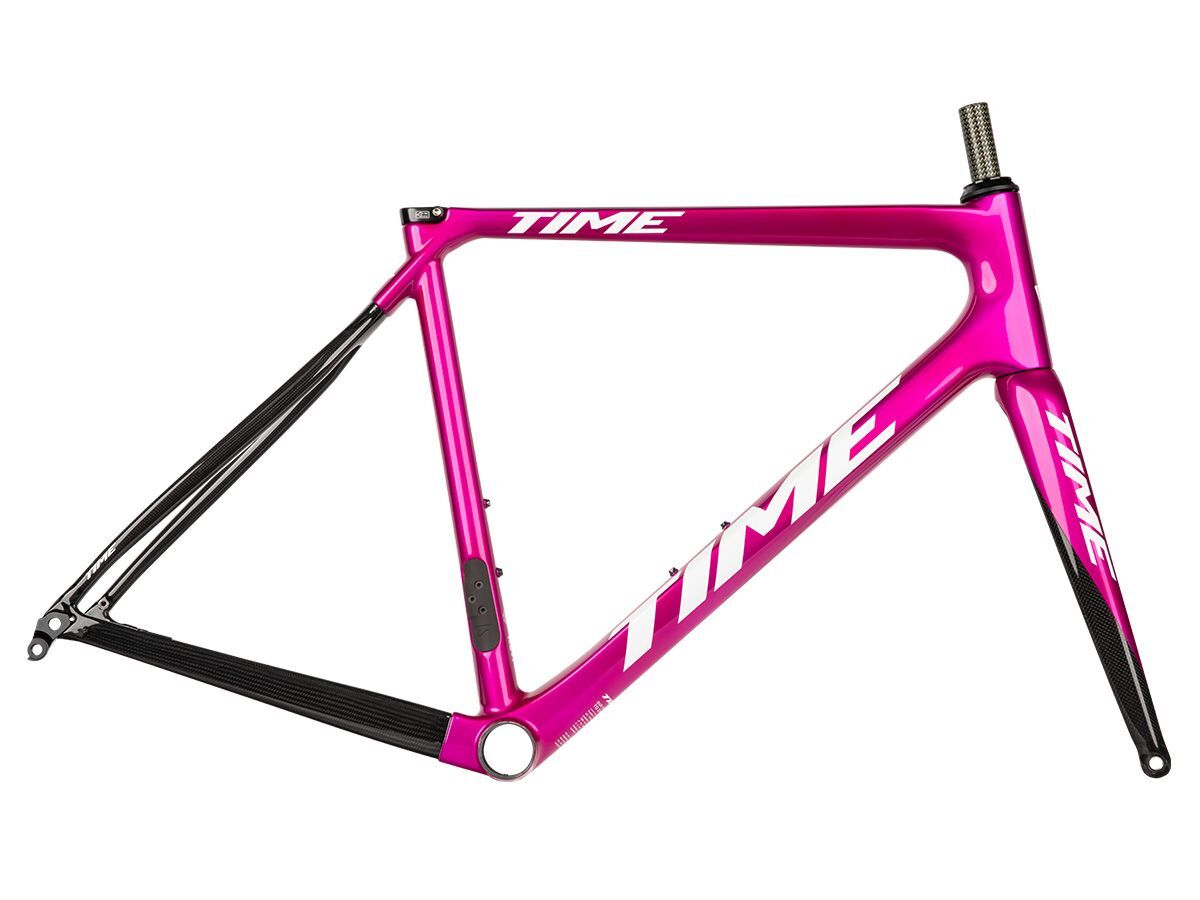 TIME ADH 全內線公路車 - Pink Chroma/電鍍粉紅 - SRAM RIVAL ETAP AXS 2x12
