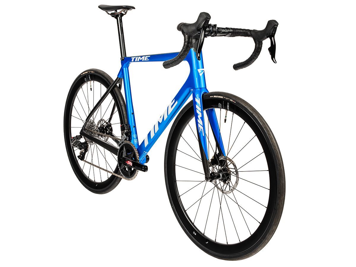 TIME ADH 全內線公路車 - Blue Chroma/電鍍藍 - SRAM RIVAL ETAP AXS 2x12