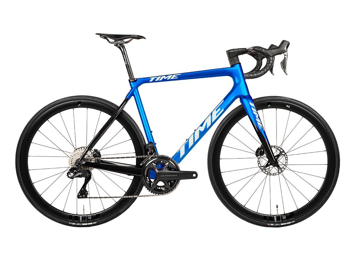 TIME ADH 全內線公路車 - Blue Chroma/電鍍藍 - SHIMANO ULTEGRA Di2 2x12