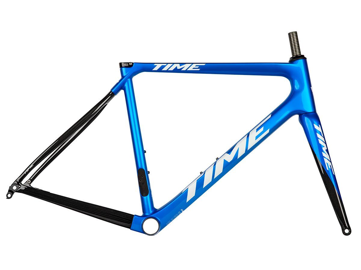 TIME ADH 全內線公路車 - Blue Chroma/電鍍藍 - SHIMANO ULTEGRA Di2 2x12