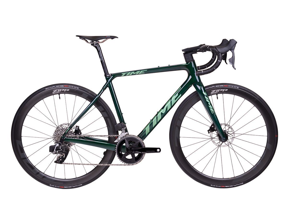 TIME ADHX 全內線全地形車 - Gloss Forest/森林綠 - SRAM RIVAL ETAP AXS 2x12