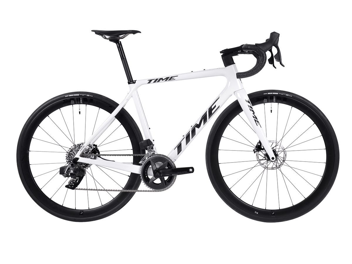 TIME ADHX 全內線全地形車 - Gloss White/浩瀚白 - SRAM RIVAL ETAP AXS 2x12