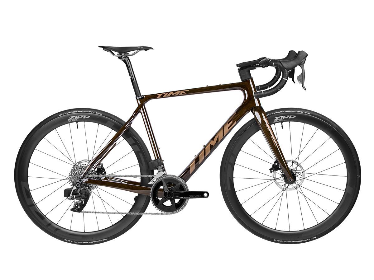 TIME ADHX 全內線全地形車 - Gloss Amber/琥珀金 - SRAM RIVAL ETAP AXS 2x12