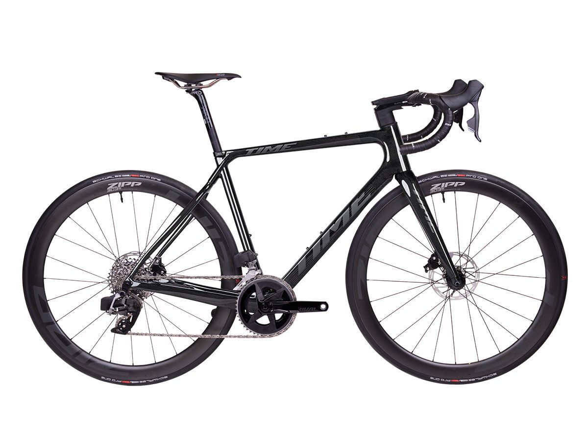 TIME ADHX 全內線全地形車 - Gloss Carbon/碳纖黑 - SRAM RIVAL ETAP AXS 2x12