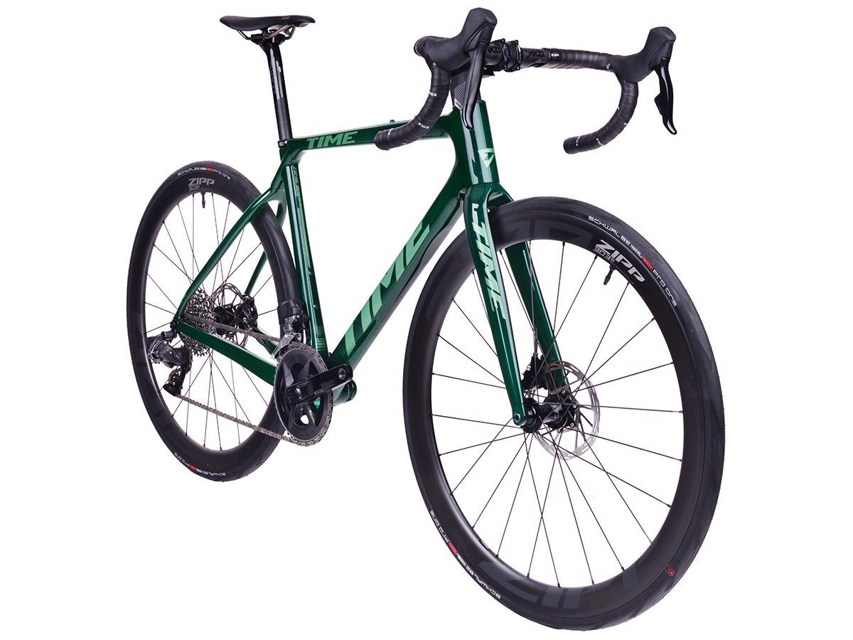 TIME ADHX 全內線全地形車 - Gloss Forest/森林綠 - SRAM RIVAL ETAP AXS 2x12