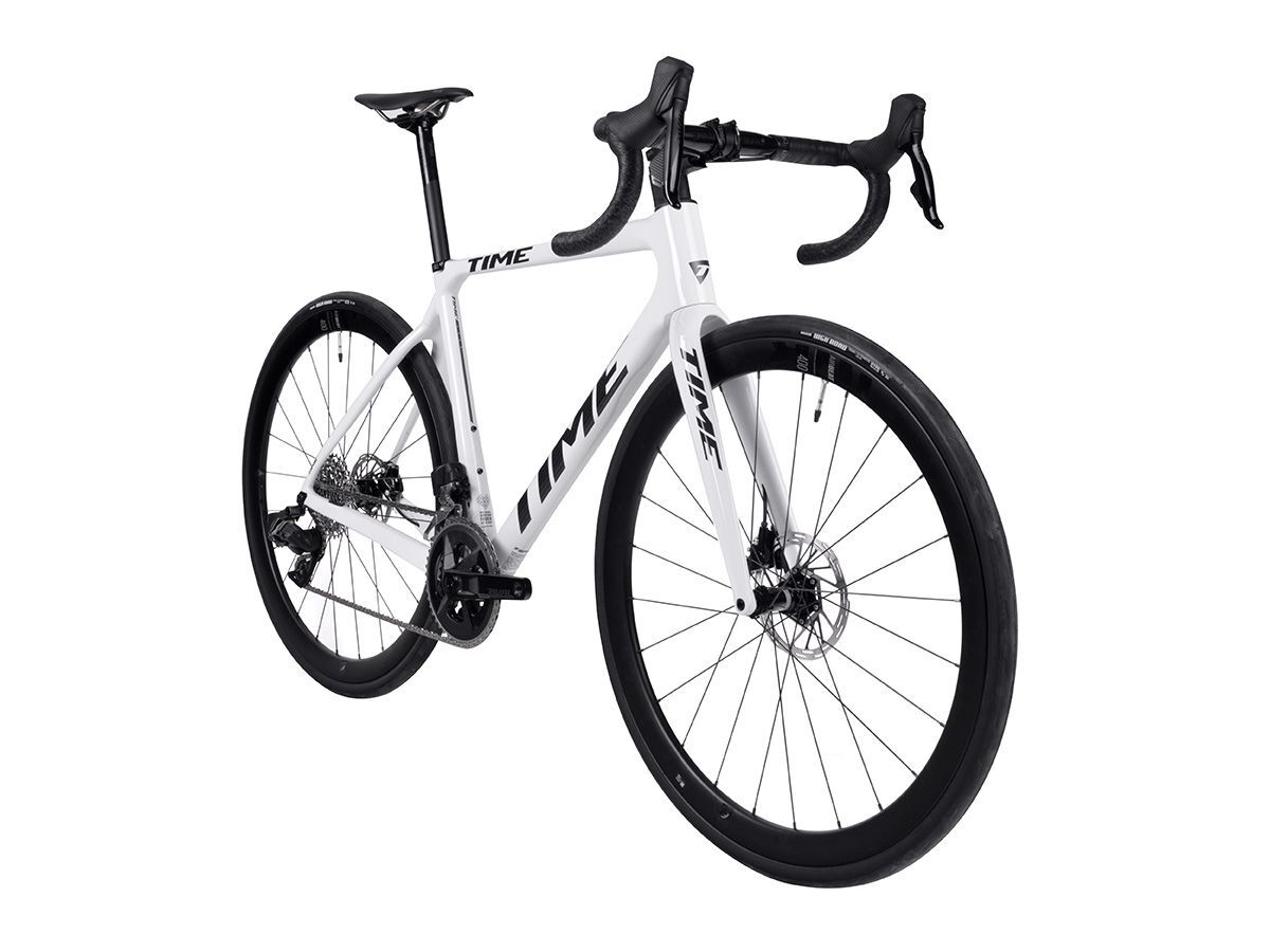 TIME ADHX 全內線全地形車 - Gloss White/浩瀚白 - SRAM RIVAL ETAP AXS 2x12