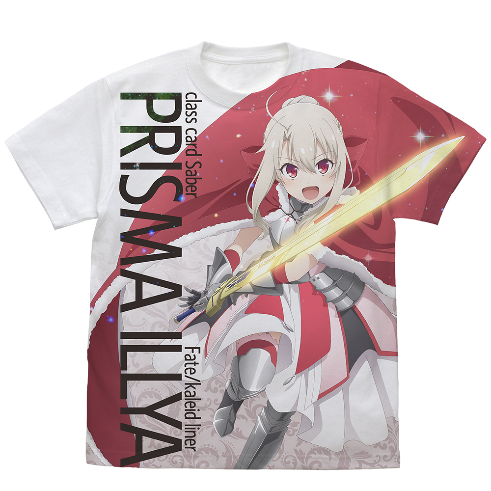 描き下ろし ｲﾘﾔ夢幻召喚:ｾｲﾊﾞｰﾌﾙｸﾞﾗﾌｨｯｸTｼｬﾂ/WHITE COSPA 060826