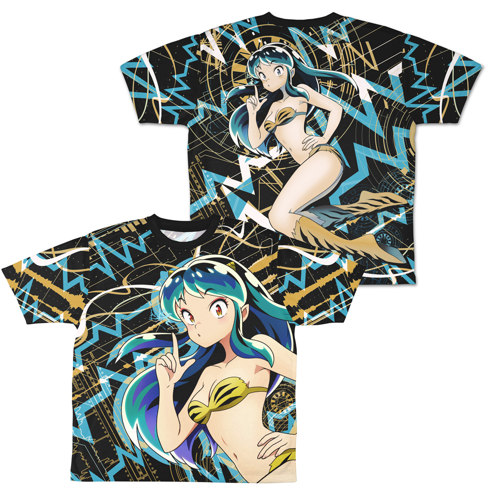 描き下ろし うる星やつら ﾗﾑ 両面ﾌﾙｸﾞﾗﾌｨｯｸTｼｬﾂ COSPA 060826