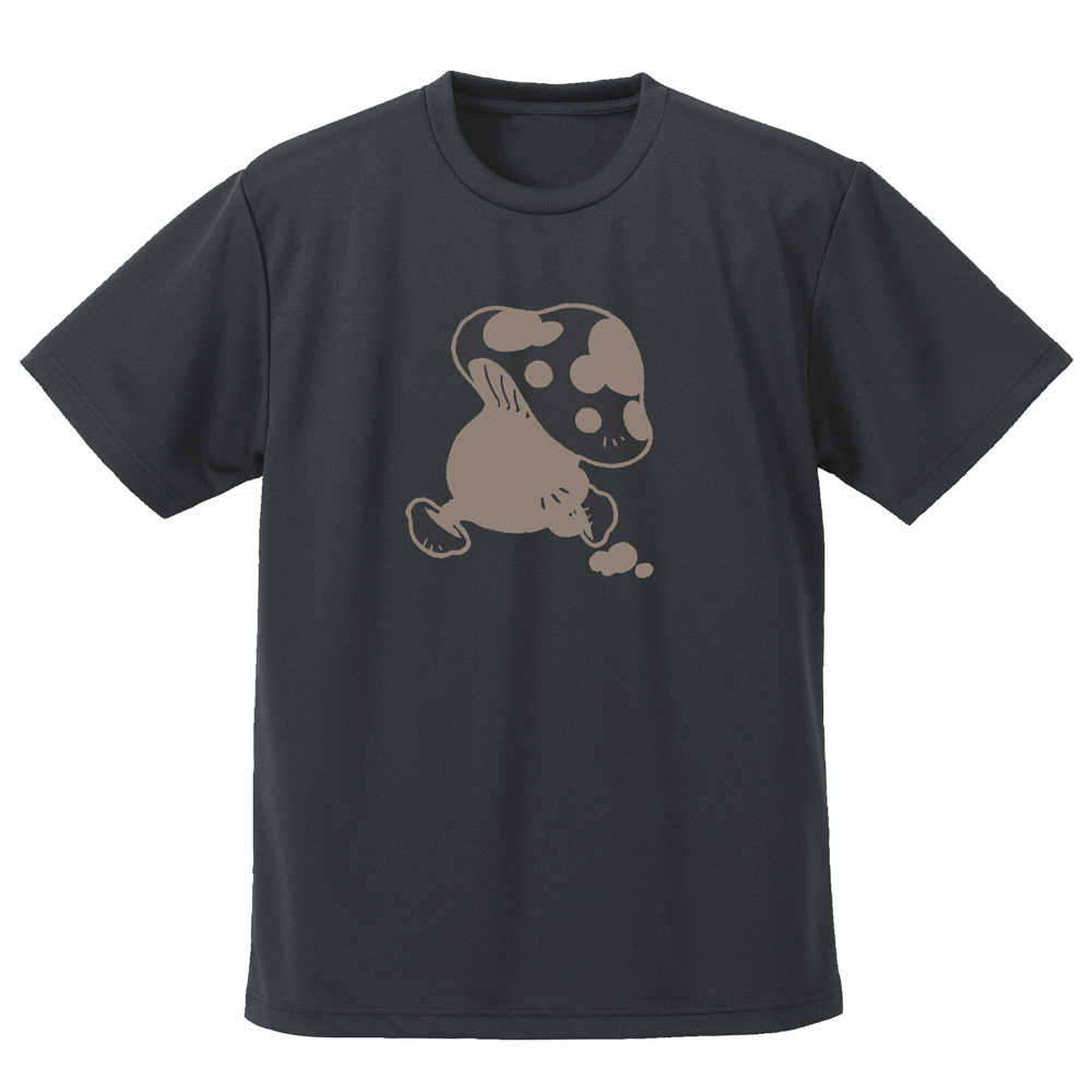 歩き茸 ﾄﾞﾗｲTｼｬﾂ/GUNMETAL COSPA 060826