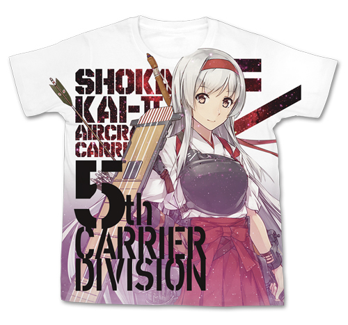 翔鶴改二 ﾌﾙｸﾞﾗﾌｨｯｸTｼｬﾂ/WHITE COSPA 060826