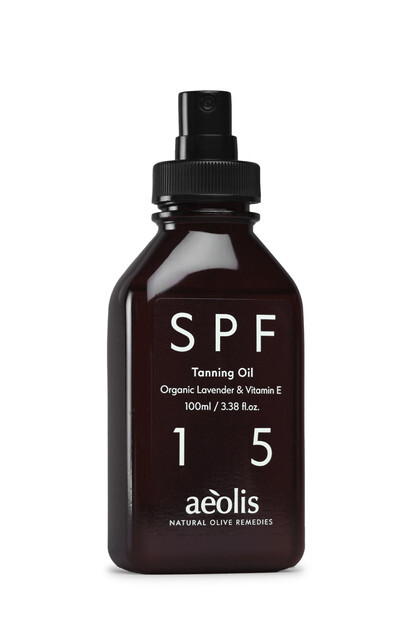 1AE0525-031 [AEOLIS] 薰衣草維他命 E 賦活助曬油 SPF15 100ml/3.38oz #600.00 (EU)