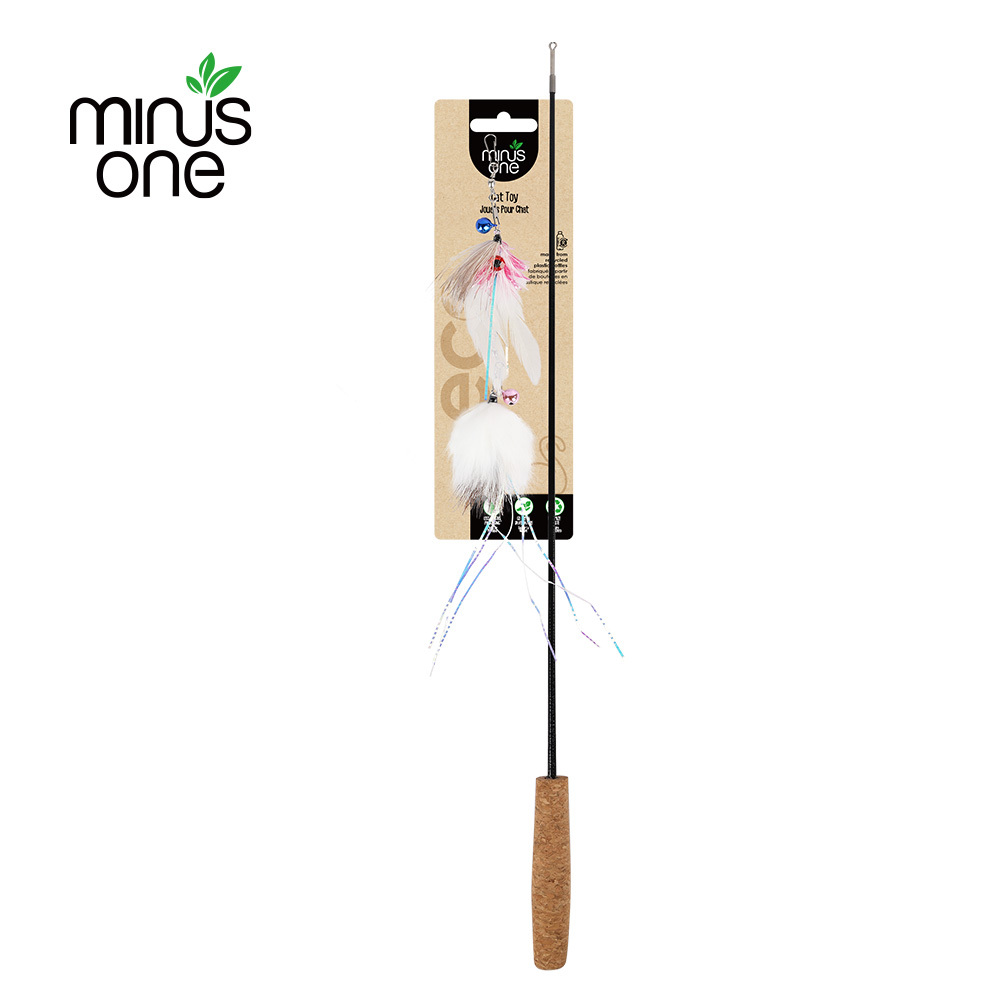 Minus One｜TELESCOPIC WAND WITH REFILLS - telescopic feather wand with 2 refills