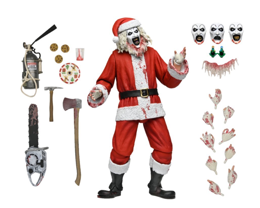 NECA Terrifier 3 - Ultimate Bloody Santa Suit Art the Clown Figure (現貨)