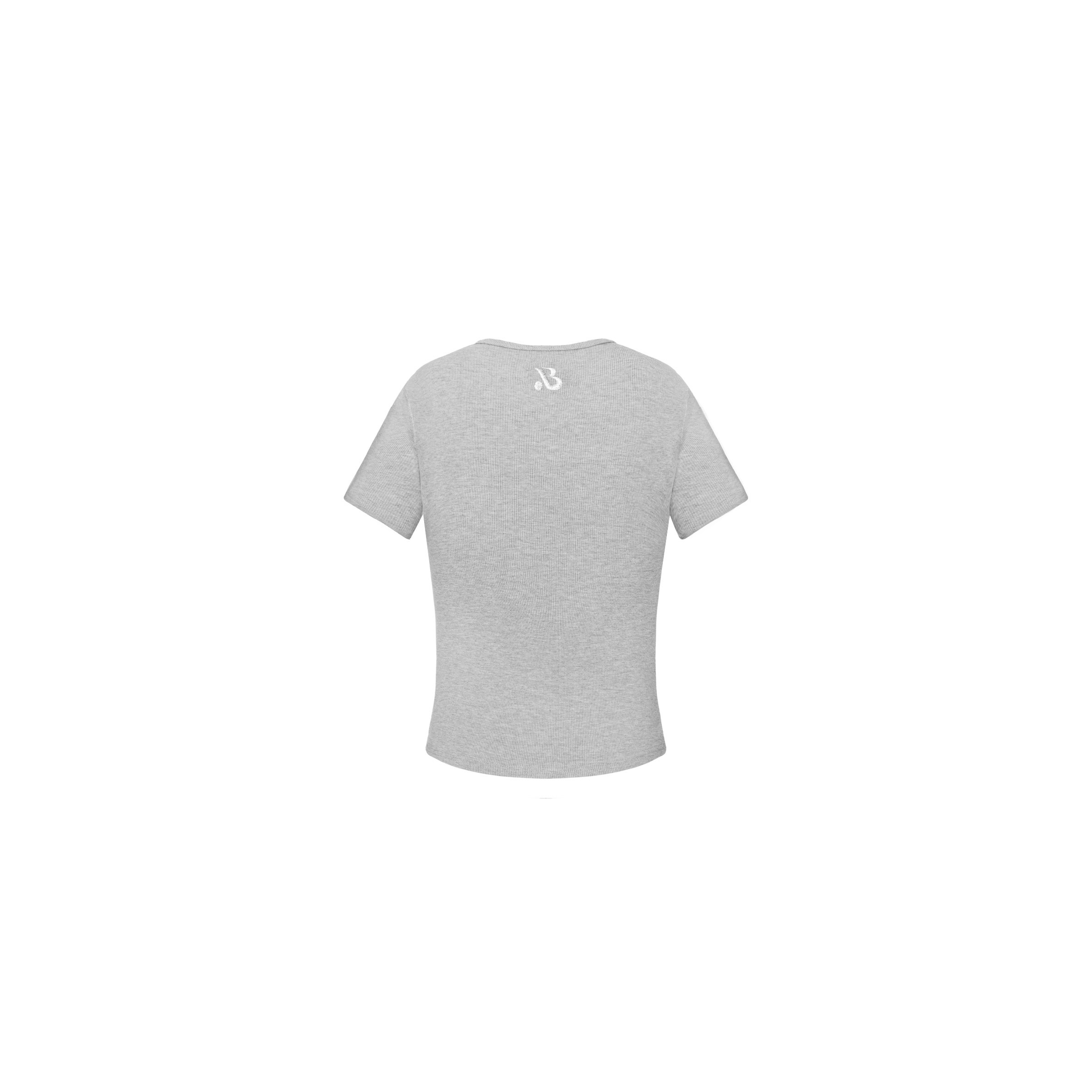 穿上秒瘦 5KG 短 TEE - 霧灰