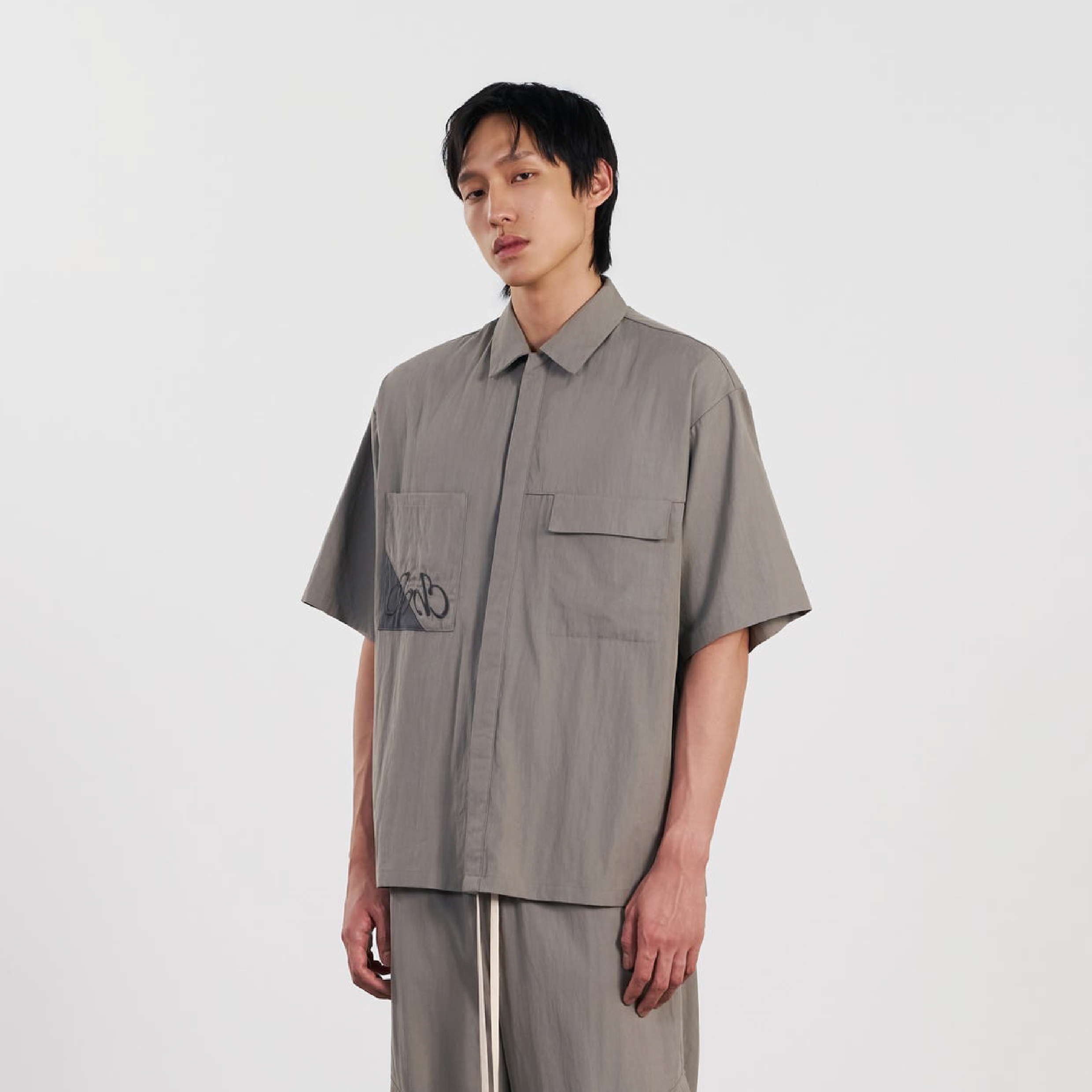 CHOIR Pocket Shirt 口袋撞色刺繡襯衫 [PS02]