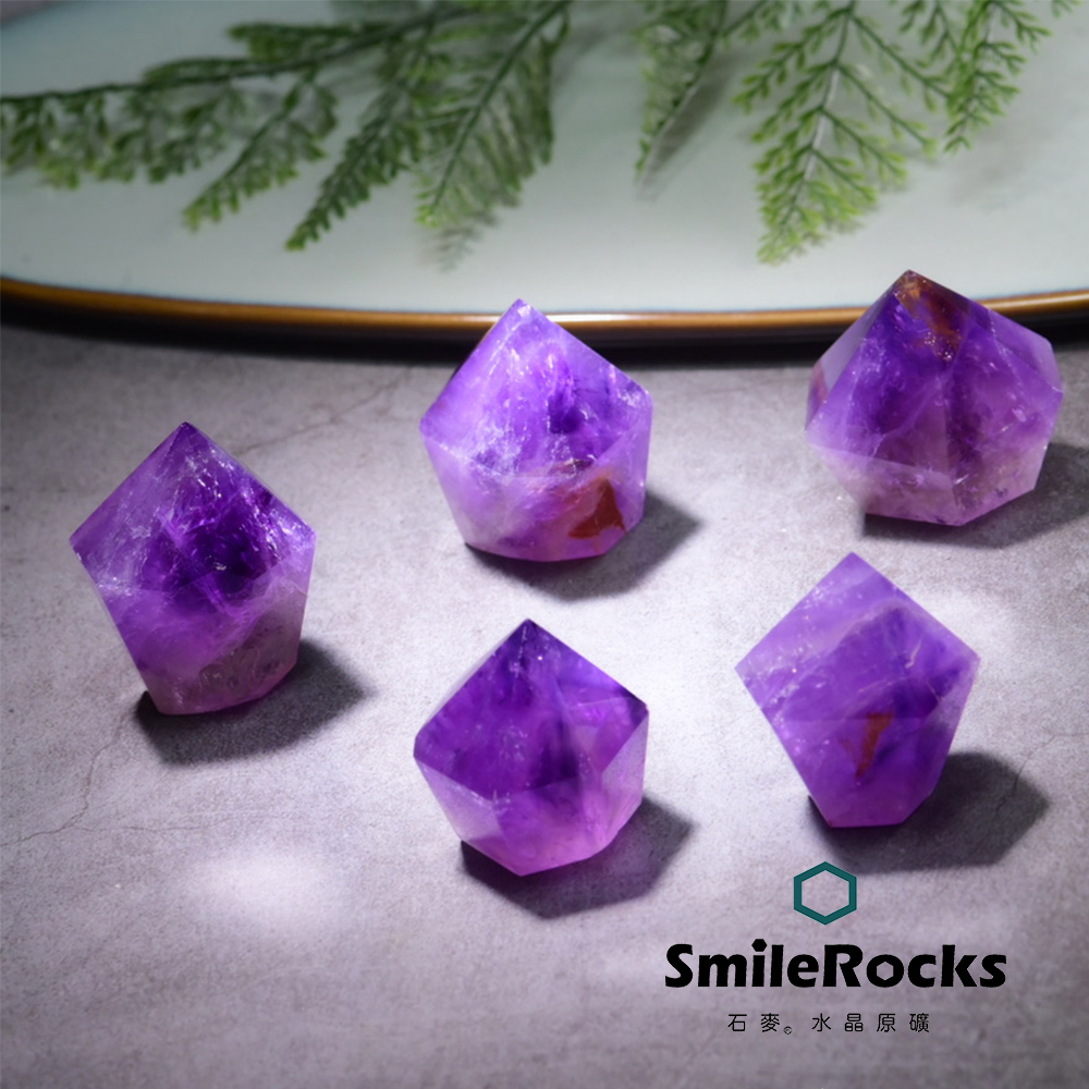 【石麥SmileRocks】巴西紫水晶柱頭