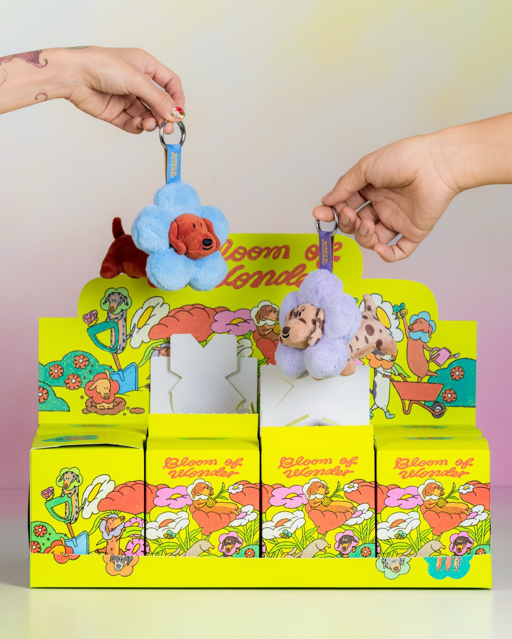 #第一批預購 🇹🇭BENKOFF CAFE 限量新品 花花盲盒 臘腸狗狗 吊飾娃娃